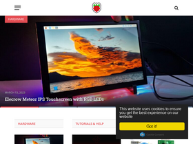 'raspberrypi-spy.co.uk' screenshot