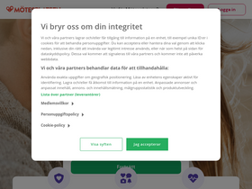 'motesplatsen.se' screenshot
