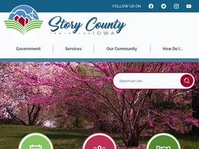 'storycountyiowa.gov' screenshot