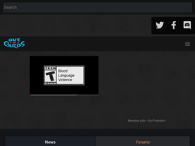 'outof.cards' screenshot