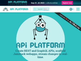'api-platform.com' screenshot