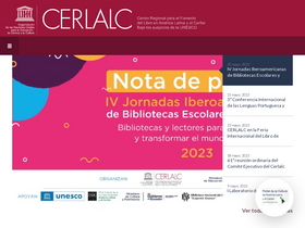 'cerlalc.org' screenshot