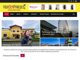 'vidasemparedes.com.br' screenshot