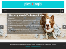 'piesologia.pl' screenshot