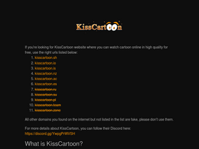 Kisscartoon on sale high quality