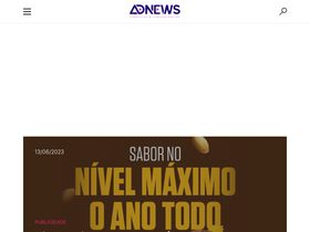 'adnews.com.br' screenshot