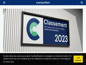 'consultor.fr' screenshot