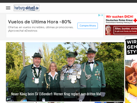 'harburg-aktuell.de' screenshot