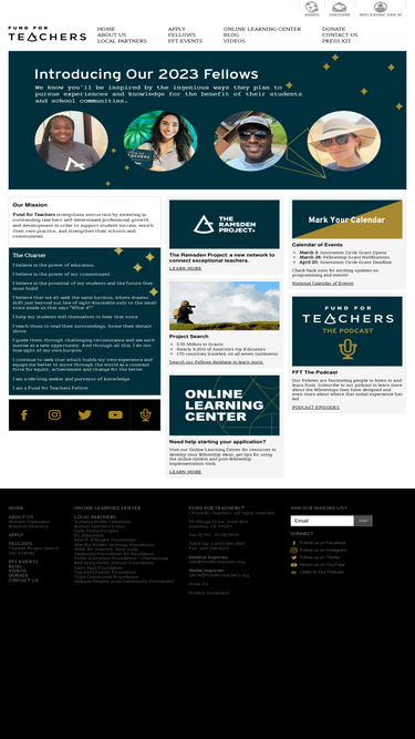 fundforteachers.org