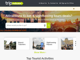 'tripindicator.com' screenshot