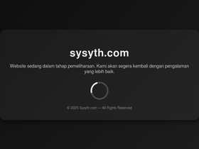 'sysyth.com' screenshot