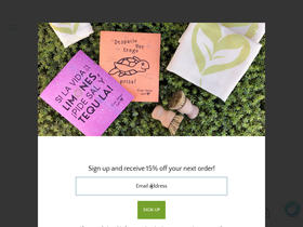 zerowastespongecloth.com homepage screenshot