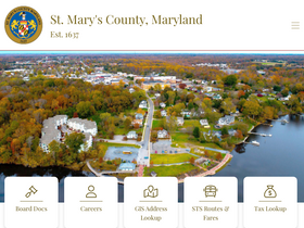 'stmarysmd.com' screenshot