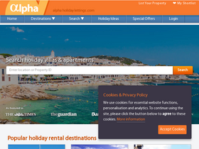 alphaholidaylettings.com