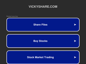 'vickyshare.com' screenshot