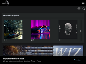 'max3d.pl' screenshot