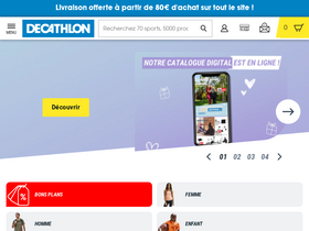 'decathlon.re' screenshot