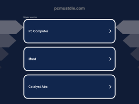 pcmustdie.com