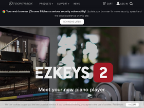 'toontrack.com' screenshot
