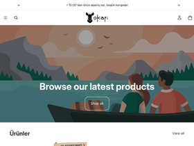 okapitr.com homepage screenshot