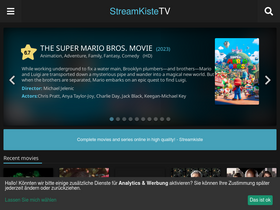 'streamkiste.al' screenshot