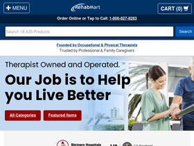 'rehabmart.com' screenshot