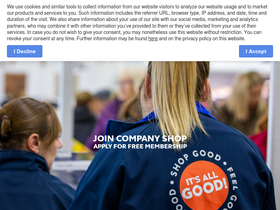 'companyshopgroup.co.uk' screenshot