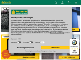 'fliesen-kemmler.de' screenshot