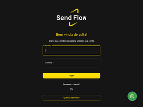 'sendflow.pro' screenshot