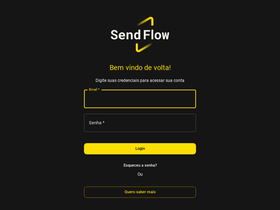 'sendflow.pro' screenshot