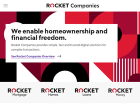 'rocketcompanies.com' screenshot
