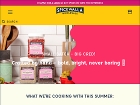 spicewallawholesale.com homepage screenshot