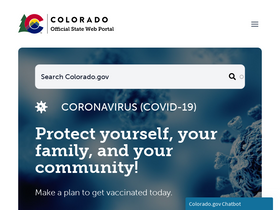 'sedgwickcounty.colorado.gov' screenshot