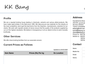 'kkbang.co.in' screenshot