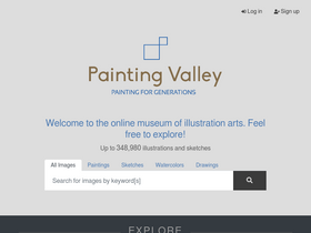 'paintingvalley.com' screenshot