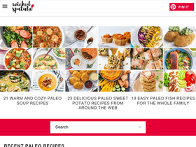 'wickedspatula.com' screenshot