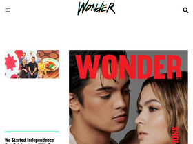 'wonder.ph' screenshot