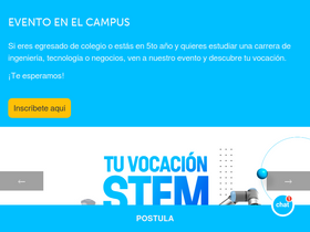 'utec.edu.pe' screenshot