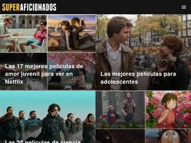 'superaficionados.com' screenshot