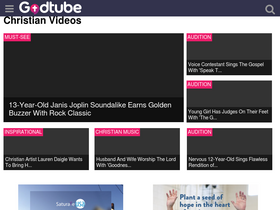 'godtube.com' screenshot