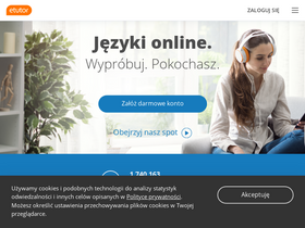 'etutor.pl' screenshot