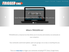 'triggercmd.com' screenshot
