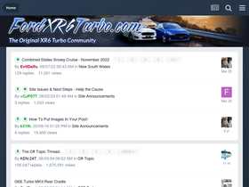 'fordxr6turbo.com' screenshot