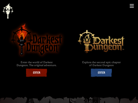 'darkestdungeon.com' screenshot
