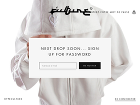 hypeculture.be homepage screenshot