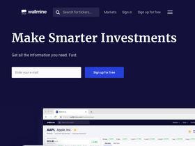 'wallmine.com' screenshot