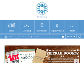 'theislamshop.com' screenshot