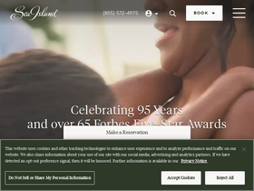 'seaisland.com' screenshot