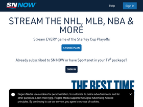 'snnow.ca' screenshot