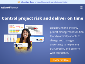 'liquidplanner.com' screenshot